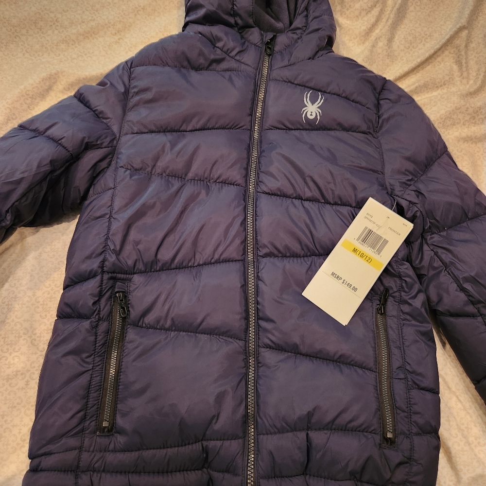 Children's Spyder ski jacket size 10/12 new with tags